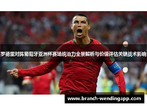 罗德里对阵葡萄牙亚洲杯赛场统治力全景解析与价值评估关键战术影响